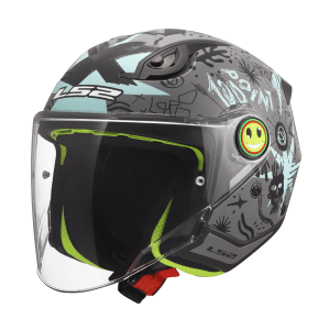 OF622 FUNNY II SCRIBBLE Grey Blue